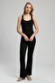 High Waist Flare Leg Straight Women Denim Pants 252 Lcf 121012 Luna Romruen