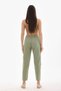 Women's Tie-Waist Canvas Pants (Slim Fit) - 3