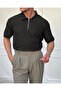 2-Piece Combo Fitted Polo T-shirt and Baggy Pants - 2
