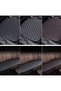 Faux Leather Pocket & Anti-Sweat Car Seat Cushion Set - Seat Protection Cover (Set of 3) - 7