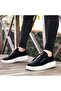 Tugerdi Thick High White Sole Zippered Black Casual Style Men's Sneakers TGE230310 - 2
