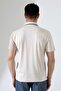 Men's Striped Stripe Detailed Cotton Polo Neck T-Shirt - 6