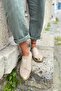Guki35 Women's Beige Daily Comfortable Vegan Balance Sneaker - 6