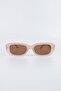 Women's Beige Uv 400 Protection Sunglasses 23Ft3583Br06