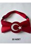 Turkish Flag 23 April / 19 May / 29 October Elastic Children's Bow Tie Set of 10