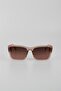 Pink Matte Uv400 Filter Women's Sunglasses G24Sms2301R04