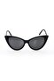 Matte Black Uv400 Women's Sunglasses - - 4Bm16R004
