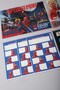 Licence Spiderman 14 Pieces Stationery Set, Fencework File, School Label, Pad, 3 Pieces of Lead Pencils, Stay - 3
