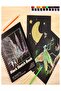 Ring Binder Black Notebook A5 40 Sheets Sketch Photo Album Silvery Neon Pen Silvery Tape Yellow White Lead - 4