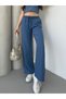 Linen Blended Loose Cut Trousers Yeni̇ket-333 - 5