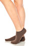 Bamboo Women's Sneaker Brown Socks Seamless Invisible Ankle Sports Socks Premium 4 Pack - 3