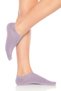 Bamboo Women's Sneaker Lilac-Purple Socks Seamless Invisible Ankle Sports Socks Premium 4-Pack - 5