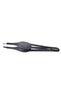 Professional Solingen Side Slim Mouth Black Tweezers and Grau Large Size Extra Sturdy Heel File - 3