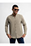 Regular Fit Khaki Men's Shirt Lf2014781