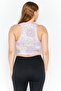 Women Crew Neck Sleeveless Floral Tank Top, Multicolor - 3