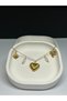 Steel Multiple Luck,Heart,Ribbon,Pearl Necklace,Non Tarnish & Rust - 3