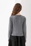 Button Detail Long Sleeve Cardigan, Stylish Comfortable Transitional Cardigan, Biscuit Neck Cardigan, Cardigan, Cotton Cardigan - 8