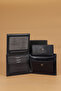 Men's Wallet - 2062 Genuine Leather, Card Holder and Analine Navy Blue - 4