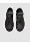 Knitwear Black Lace-Up Men's Sports Shoes - 5