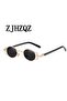 LUCETTE GOLD BLACK SUNGLASSES - 4