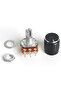 10K Ohm 5 Set WH148 15MM Linear Potentiometer Kit 3pin B1K B2K B5K B10K B20K B50K B100K B250K 500K 1 - 6