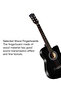 38 Inch Classical Guitar Kit With 6 Strings Gig Bag Tuner Picks Strap For Beginners Adults Kids - 5