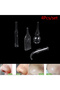 4Pcs/Set Blackhead Removal Glass Pipes Face Pore Cleanser Vacuum Extractor Tube - 2