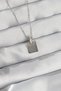316L Steel Chain Silver Color Zircon Stone Love Letter Necklace Tj-Bko8908