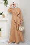 Hijab Double Suit Beige 4743