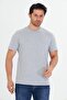 Men's Cotton Crew Neck T-Shirt Gray 5014-g