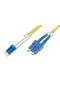 كابل توصيل الألياف الضوئية Digitus Lc-sc، 3 أمتار، وضع فردي، مزدوج، 09/125 - 6