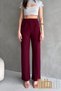 Women S High Waist Palazzo Pants with Velcro Closure - Colorful, Stylish and Relaxed Fit