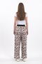 Hatunatila Leopard Printed Thin Woven Knitwear Skirt Pants - 5