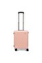Celestra 55cm Hardcase Non-Expandable 4 Double Wheel Cabin Luggage Trolley Pink