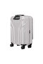 Amplix Hardside Expandable 55cm Cabin Luggage Trolley - Silver - 5