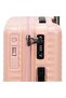 Celestra 55cm Hardcase Non-Expandable 4 Double Wheel Cabin Luggage Trolley Pink - 6