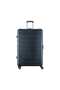 Vaiana Large Hardside Expandable 87cm Check-In Luggage Trolley Navy Blue