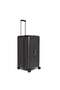 Celestra 75cm Hardcase Non-Expandable 4 Double Wheel Check-In Luggage Trolley Black - 2