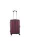 Protector Medium Hardside Expandable 67cm Check-In Luggage Trolley Red