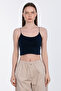 Crop Body with Rope Straps - Navy Blue - 2