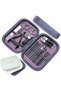 Purple 18 Piece Handy Manicure-Pedicure Set - Hand and Foot Nail Care - 8