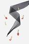 Strawberry and Cherries Charm Shoe Ornament - 5