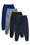 4-Piece Girls/Boys Elastic Leg Sweatpants
