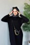 Corded Knitwear Dress