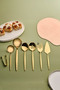 Orion 7 Piece Shine Gold Service Set Boxed