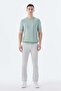 Mint Slim Fit Crew Neck Knitwear T-Shirt - 2