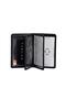 S1Kk00001601 Men's Leather Card Holder - Black - 2