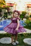 Girl's Special Occasion Evening Dress - Ruffled, Special Design - Evening Dress with Crown Accessories_2461 - 4