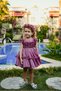 Girl's Special Occasion Evening Dress - Ruffled, Special Design - Evening Dress with Crown Accessories_2461 - 2