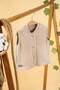 Baby Kids Beige Crew Neck Cotton Comfortable Vest Trend Fashion Vest - 2